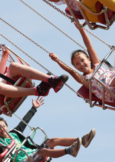 Chaises volantes - Parc du Petit Prince