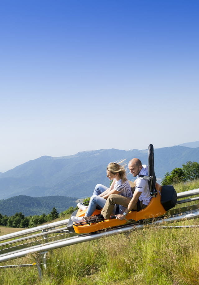 Luge au Markstein