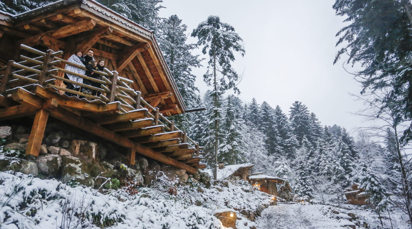 Tendre hiver à La Bresse