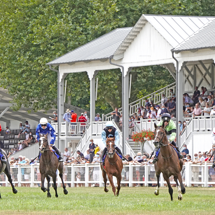 Course hippique à l'hippodrome de Vittel