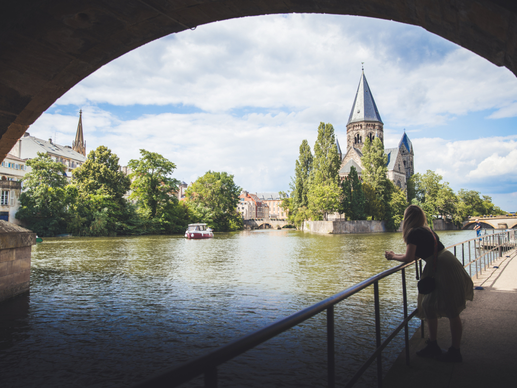 Sur les quais de Moselle