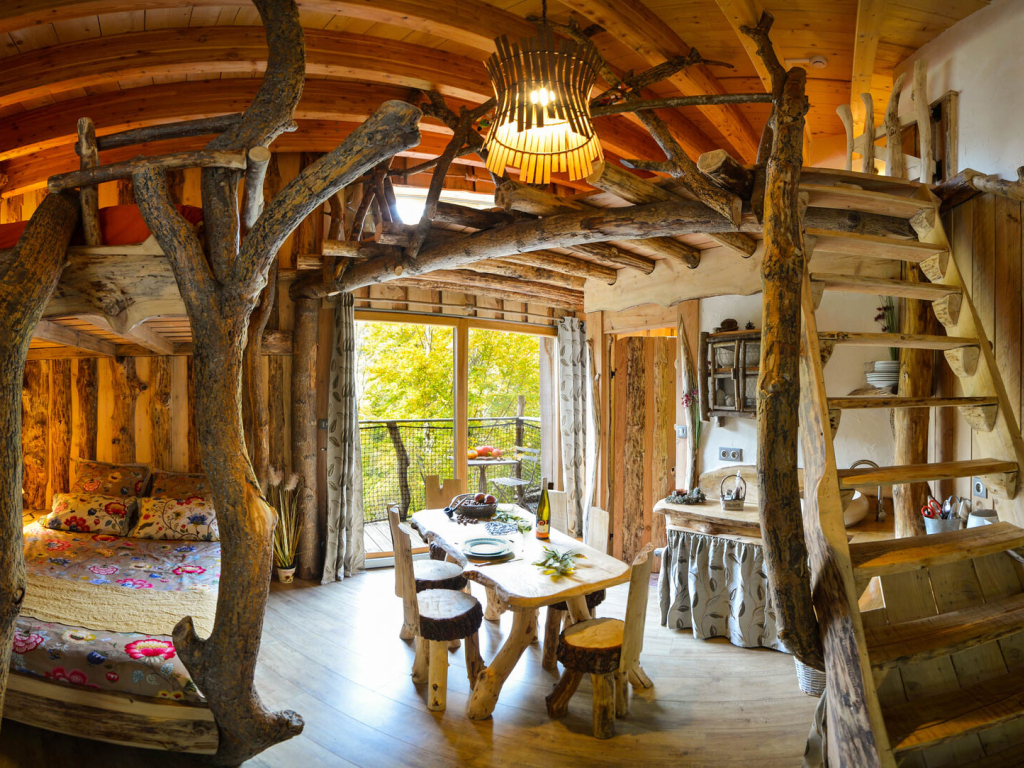 Cabane bol d'air - Les couleurs de l'automne