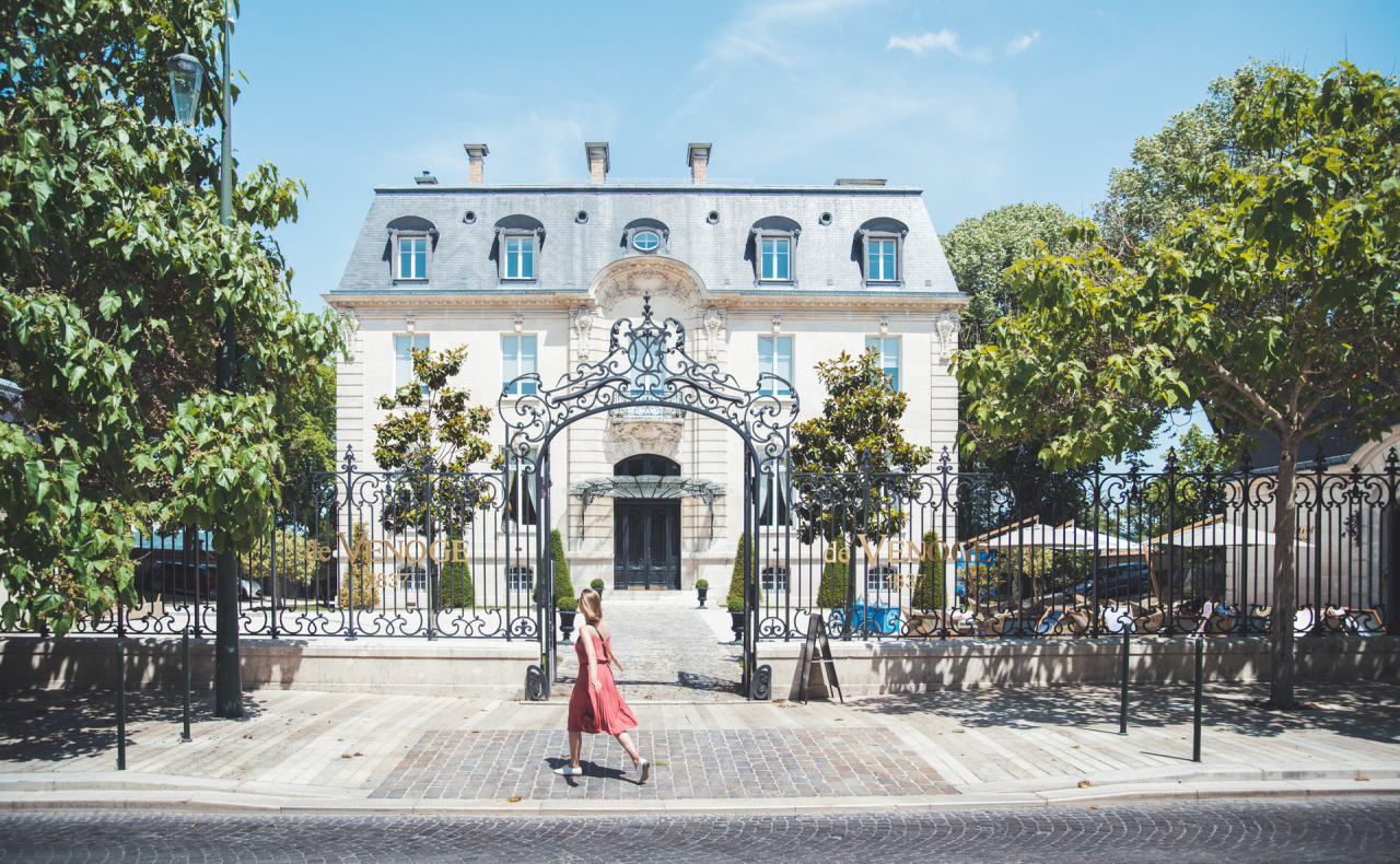 Avenue de Champagne à Epernay