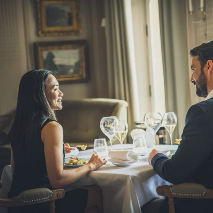 Repas en amoureux