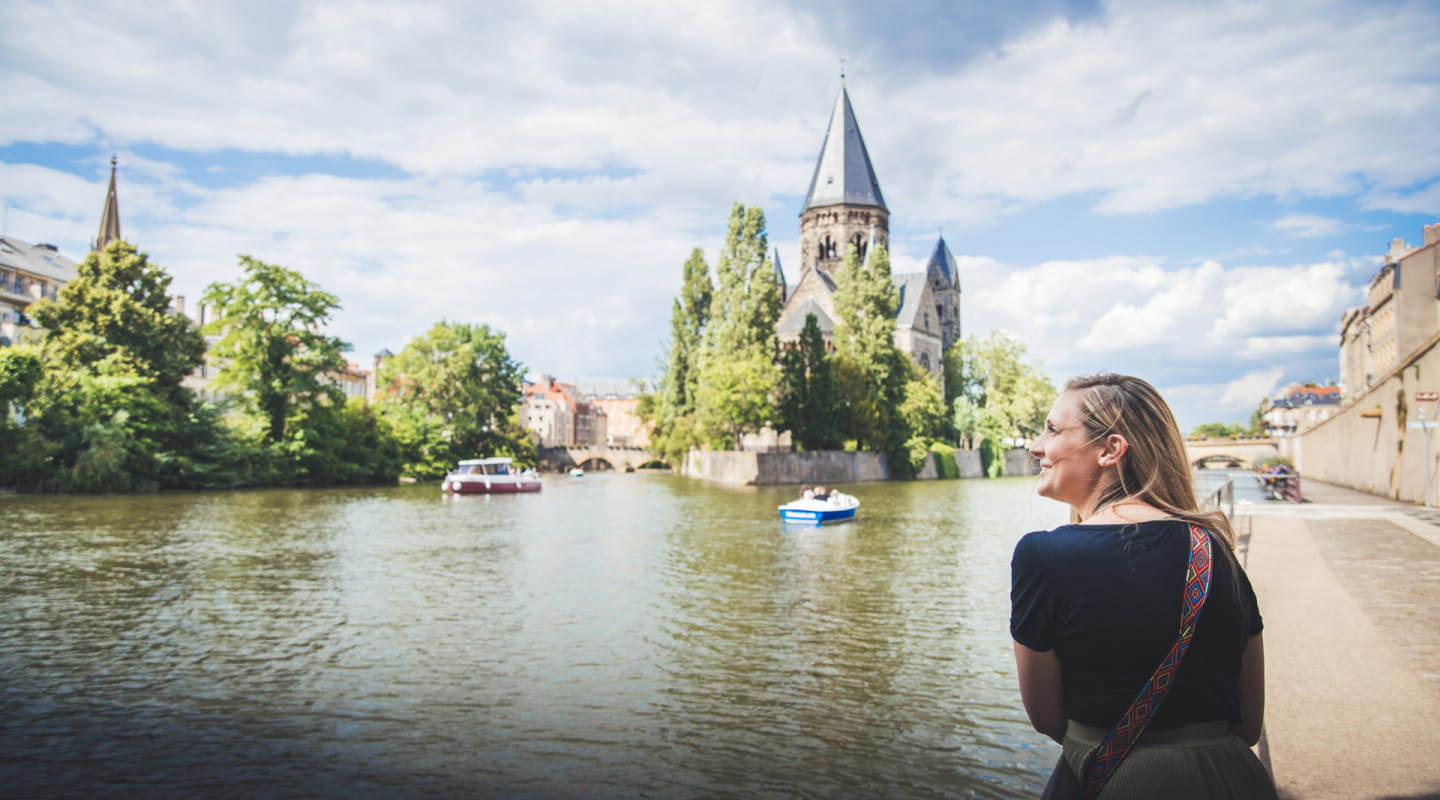 Sur les quais de Moselle