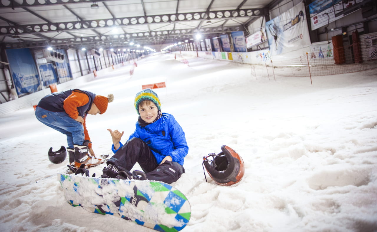 Amnéville, snowhall / snowpark, ski indoor , enfants, snowboard