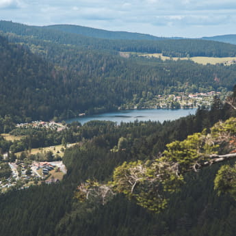 Point de vue depuis la Roche du Diable