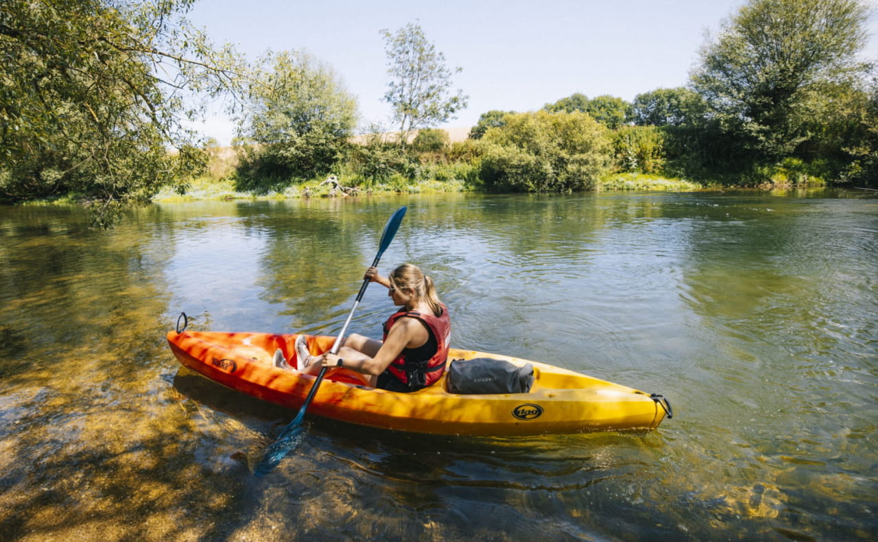 Canoë sur la Meuse