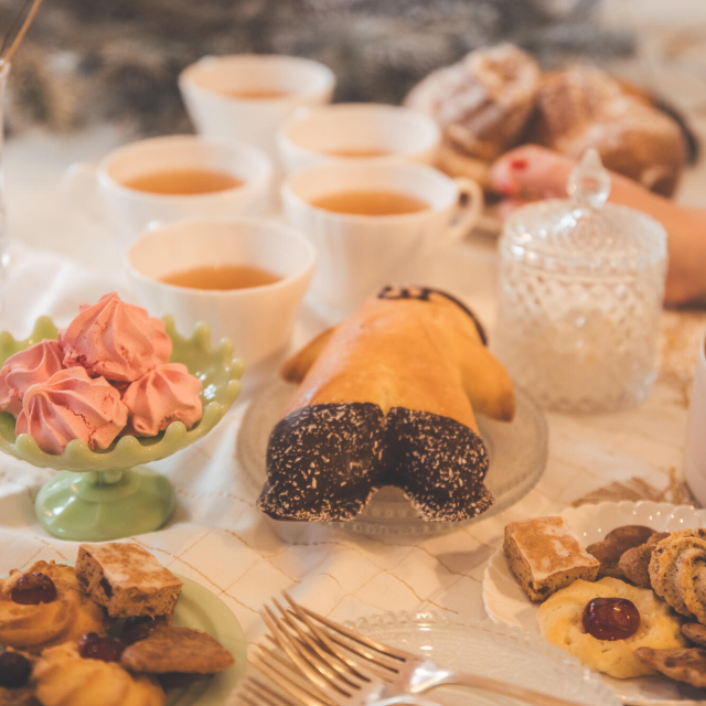 Petit déjeuner de noël